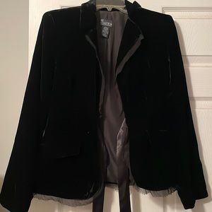 Velvet jacket-new without tags- perfect for all those HOLIDAY PARTIES NYE